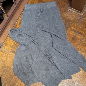 Zara Gray Women's Sweater Pant Set